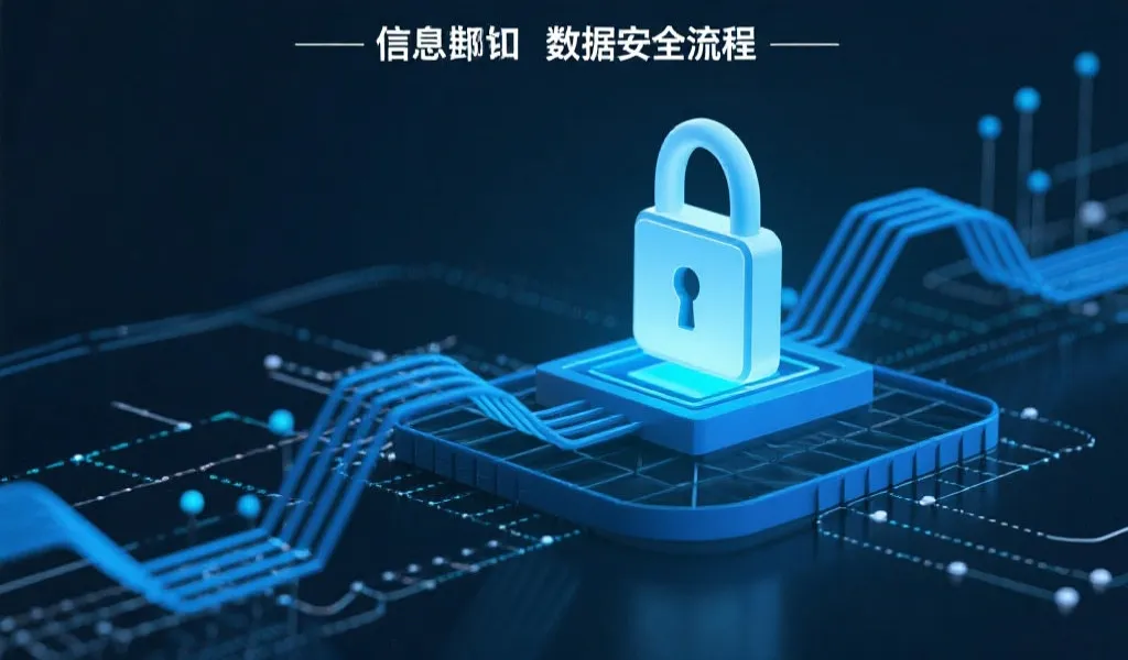 信息安全与数据加密流程示意图